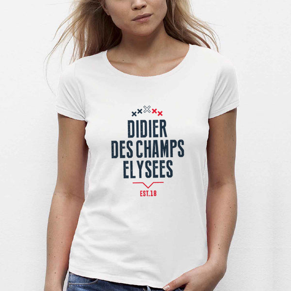 DIDIER DES CHAMPS-ÉLYSÉES t-shirt femme